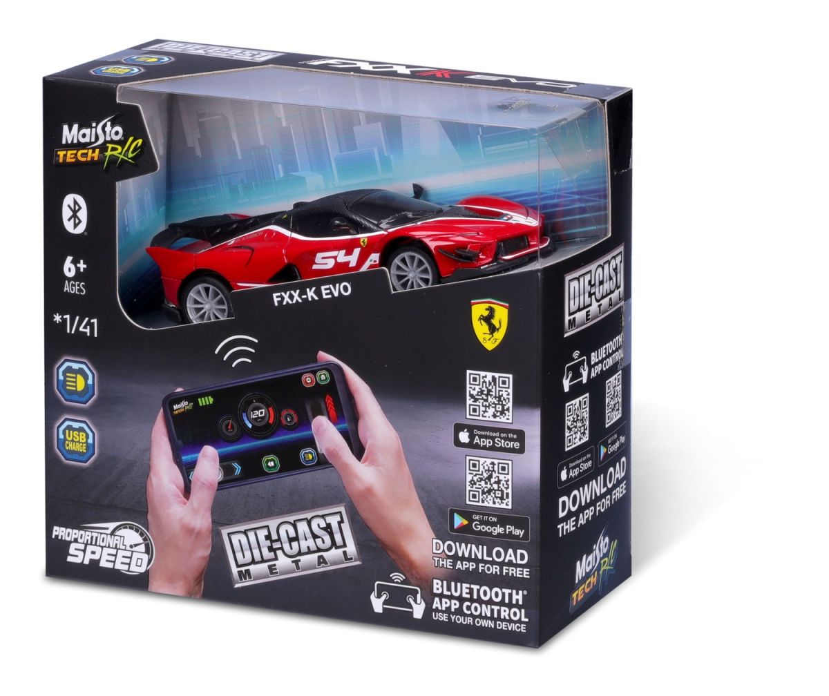 Машинка іграшкова на дистанційному керуванні Ferrari FXX-K EVO, масштаб 1:41  фото 8