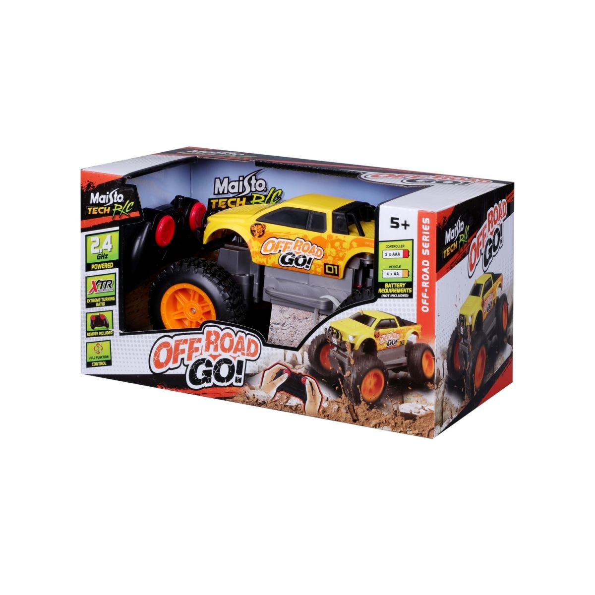 Автомодель на р/к Off Road Go, жовтий  фото 8