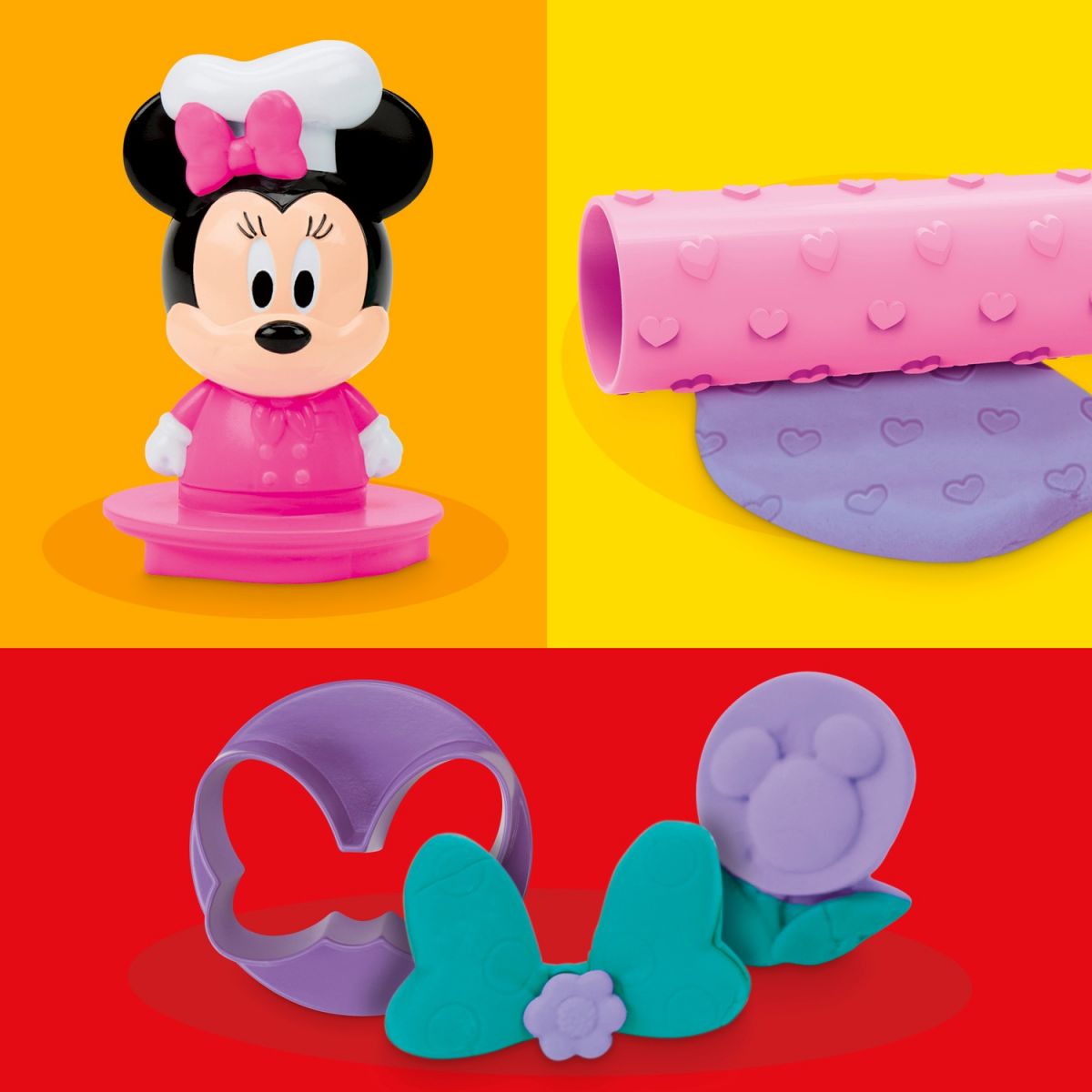 PD Набір для творчості з масою для ліплення Disney Junior.  Набір для подорожей. Пекарня  фото 8