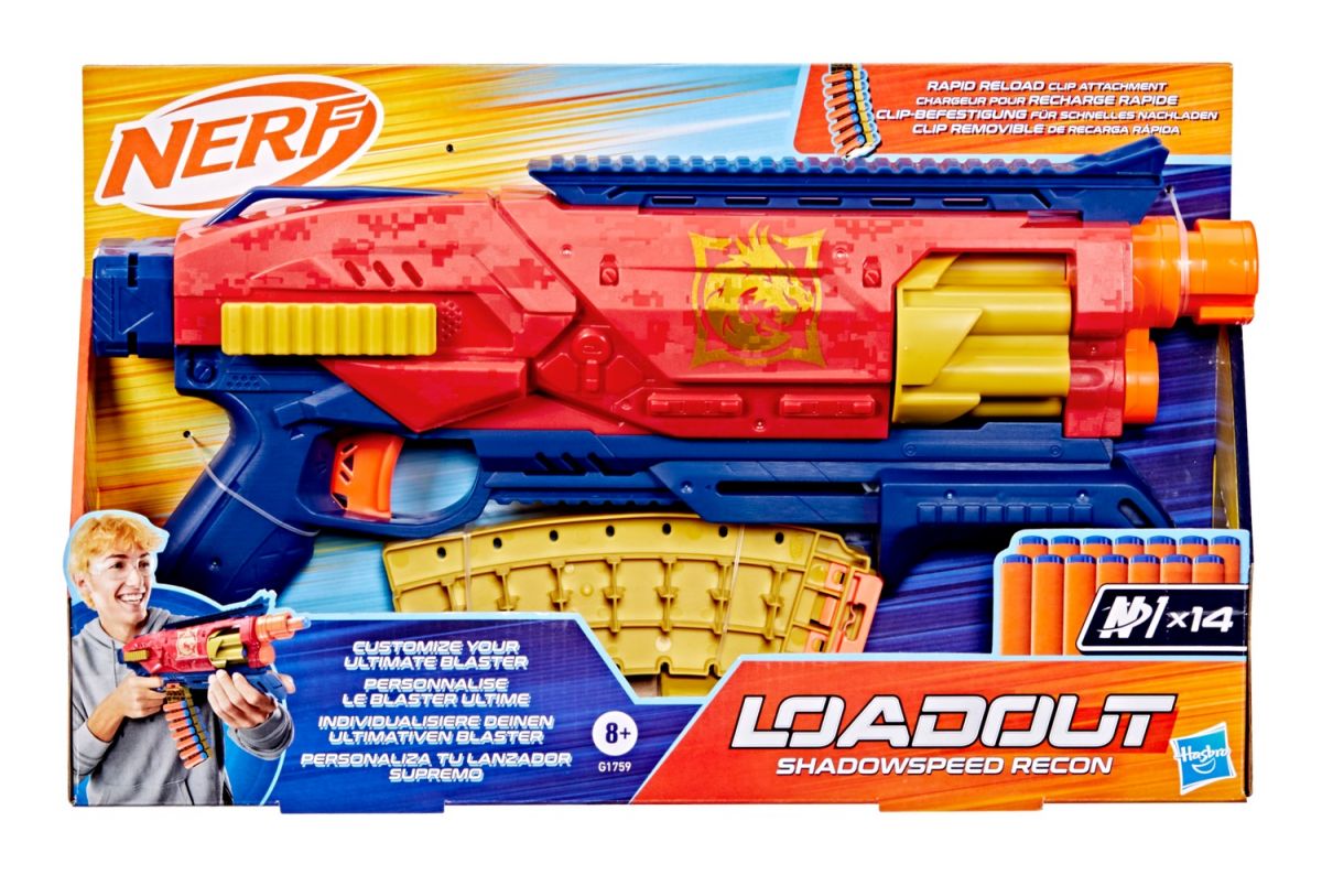 NER Бластер іграшковий Nerf Loadout Shadowspeed Recon  фото 8