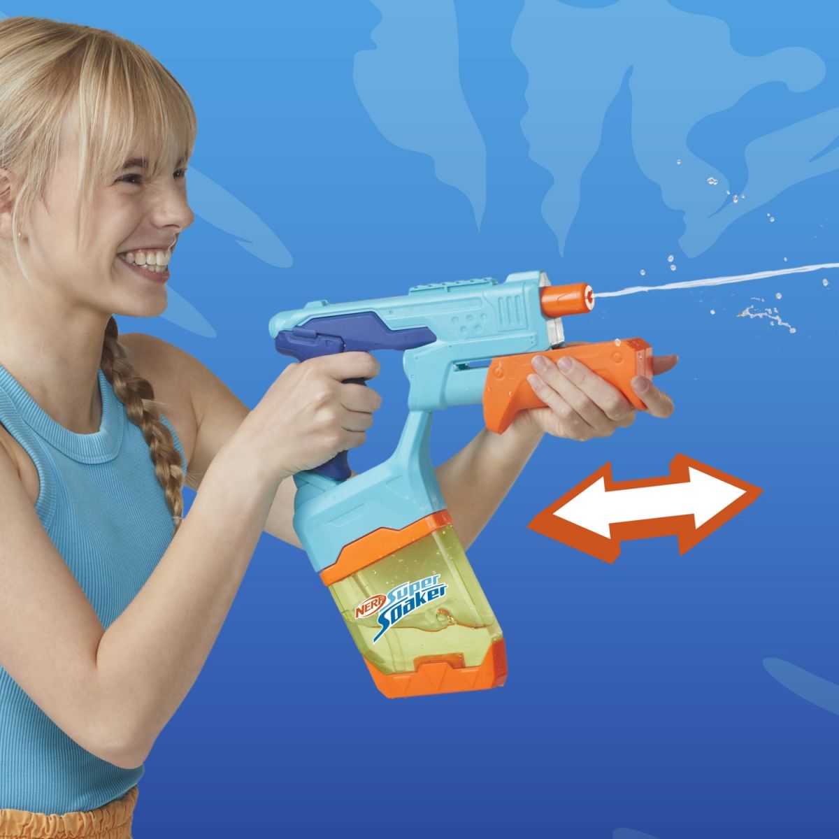 NERF Набор бластеров игрушечных водных Данк Фил серии Нерф Супер Сокер, 2 шт  фото 8