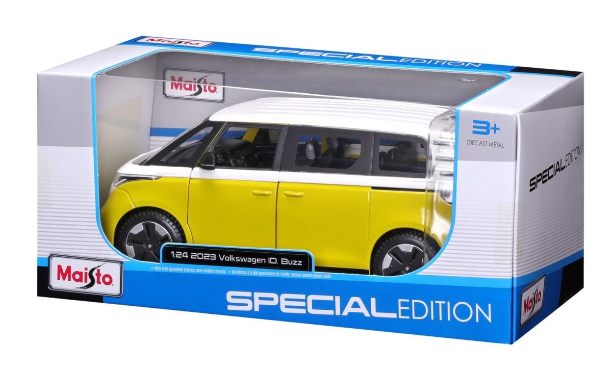 Автомодель в масштабі 1:24 - 2023 Volkswagen ID.  Buzz  фото 8