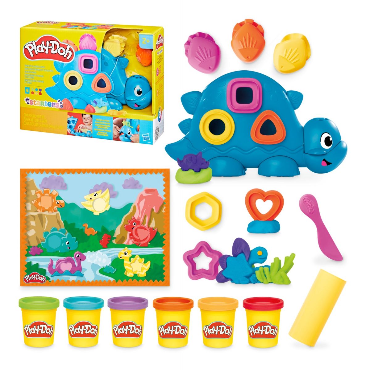 Play-Doh Набор массы для лепки Динозавр  фото 8