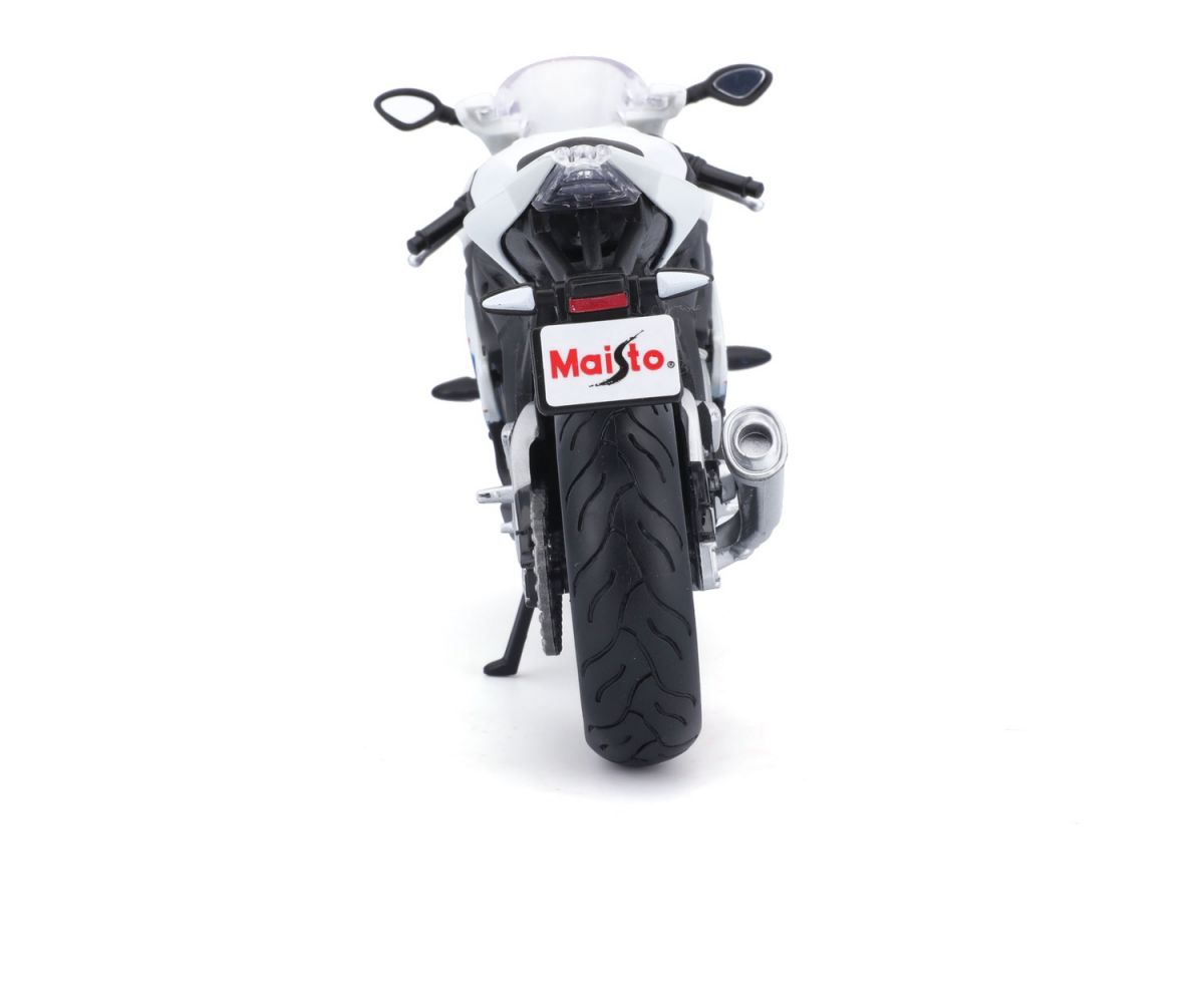 Мотоцикл игрушечный BMW S1000RR в масштабе 1:12  фото 8