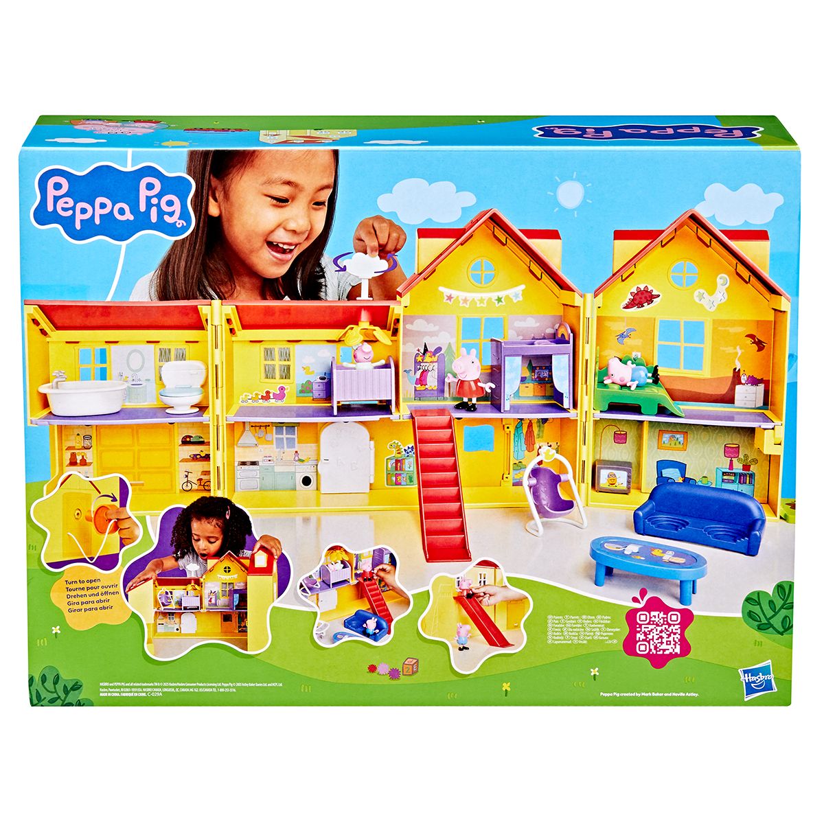 Ігровий набір Peppa Figurines – Великий родинний будинок Пеппи  фото 8