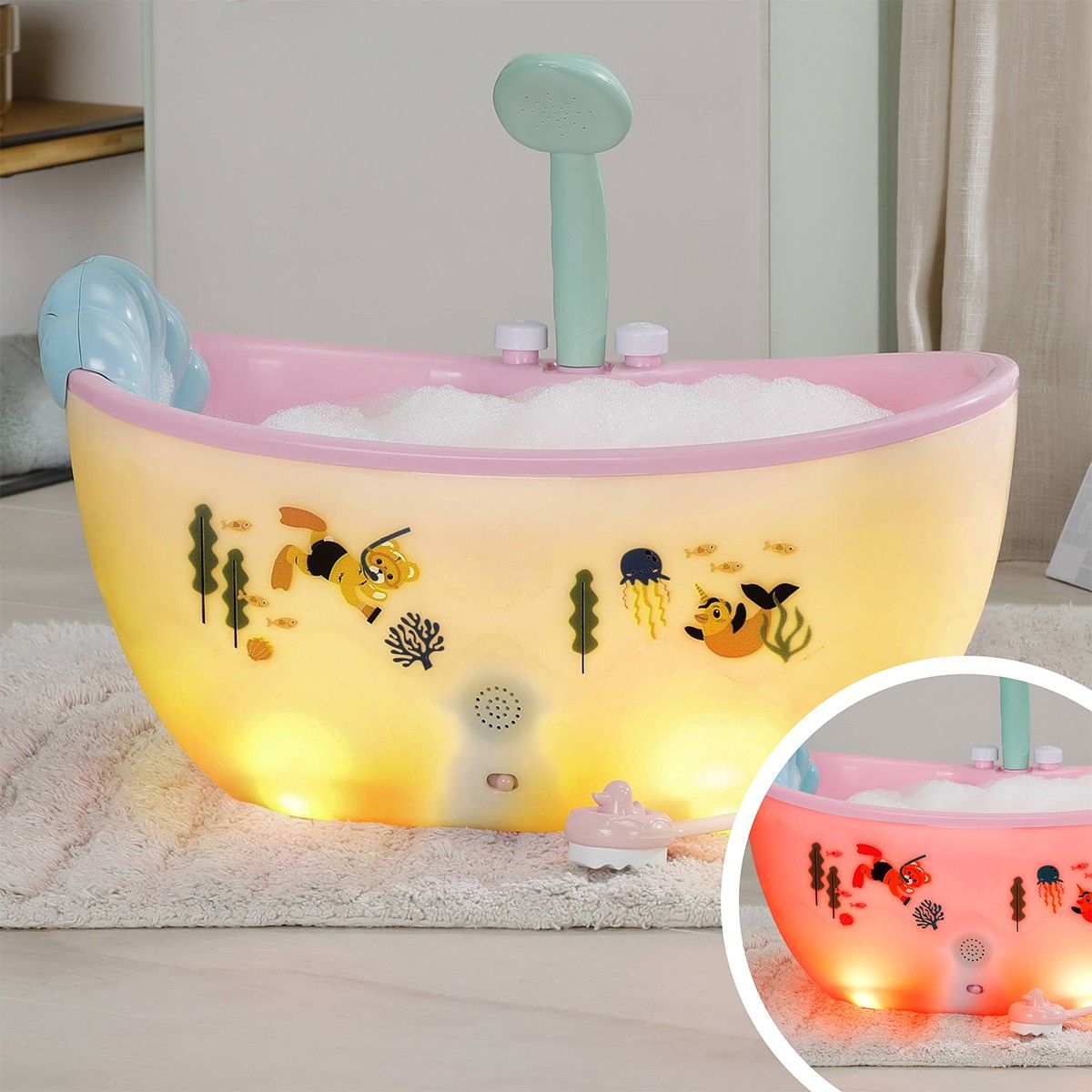 Автоматическая ванночка для куклы Baby Born – Сказочное купание  фото 8
