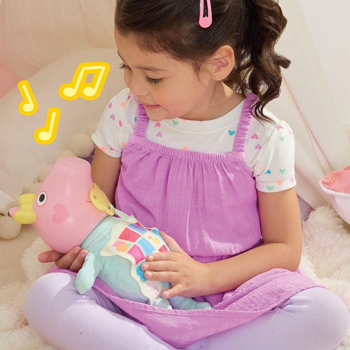 Интерактивная игрушка Peppa – Крошка Эви: хрюшки-обнимашки  фото 8