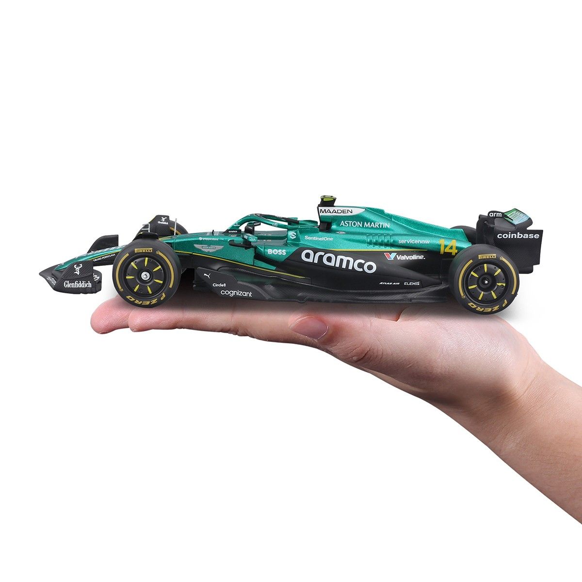Автомодель з фігуркою – Aston Martin AMR25 (2025) (1:24)  фото 8