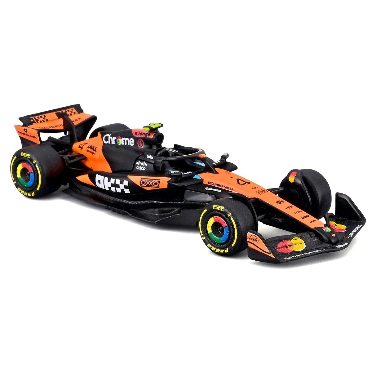 Автомодель - McLaren F1 MCL39 (2025) (1:64)  фото 8