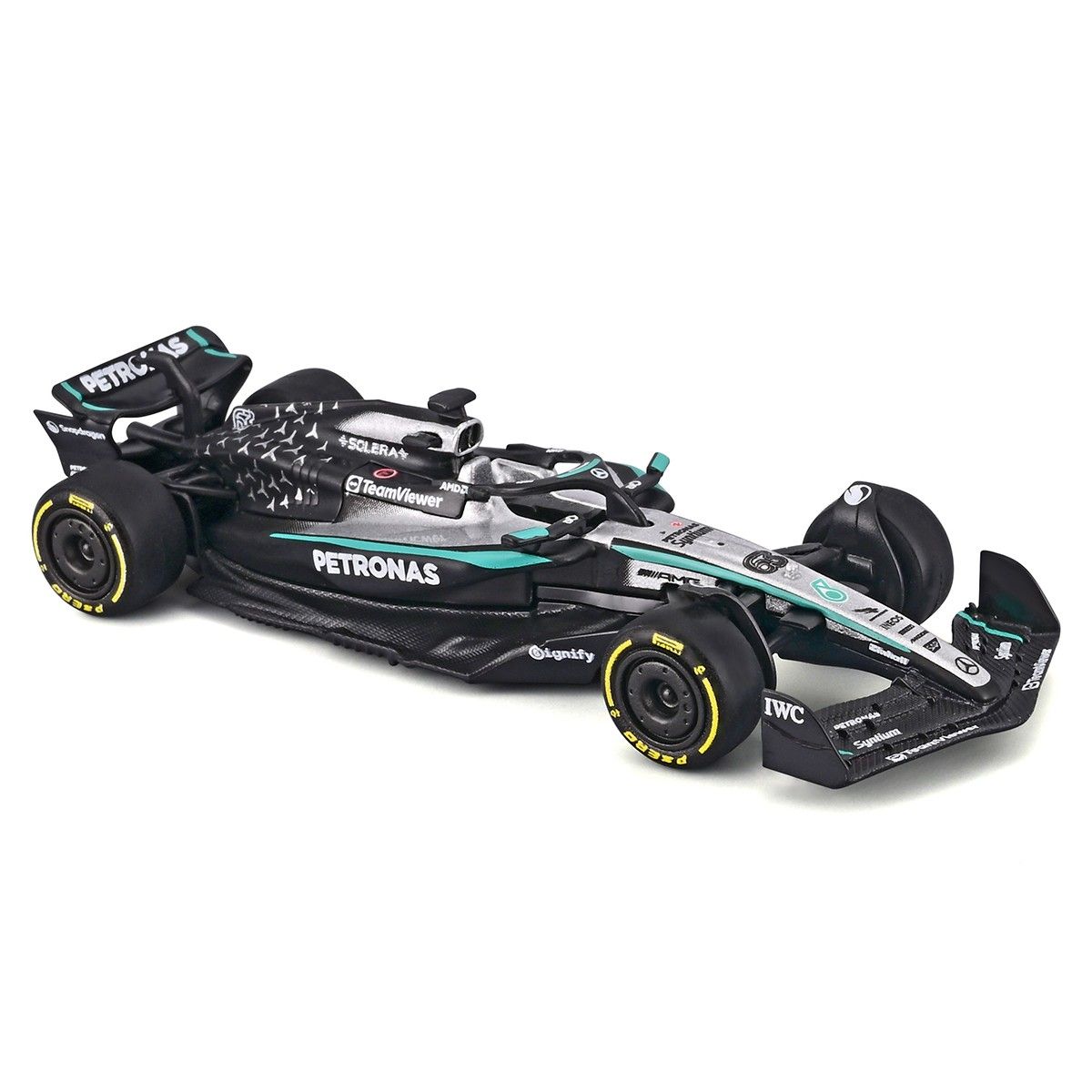 Автомодель - Mercedes-AMG F1 W16 (2025) (1:64)  фото 8