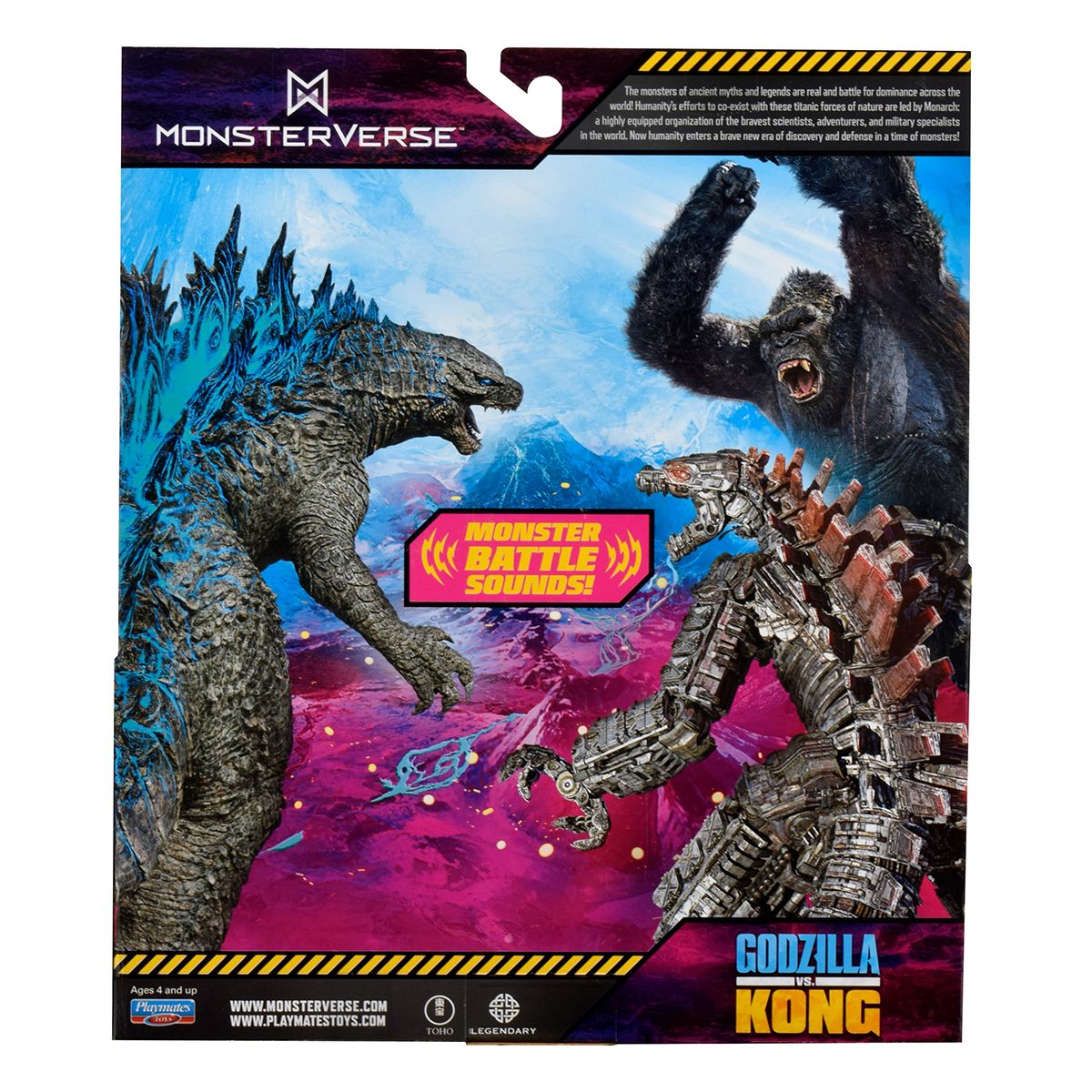 Фігурка Godzilla vs.  Kong S2 – Ґодзілла готов до бою (звук)  фото 8