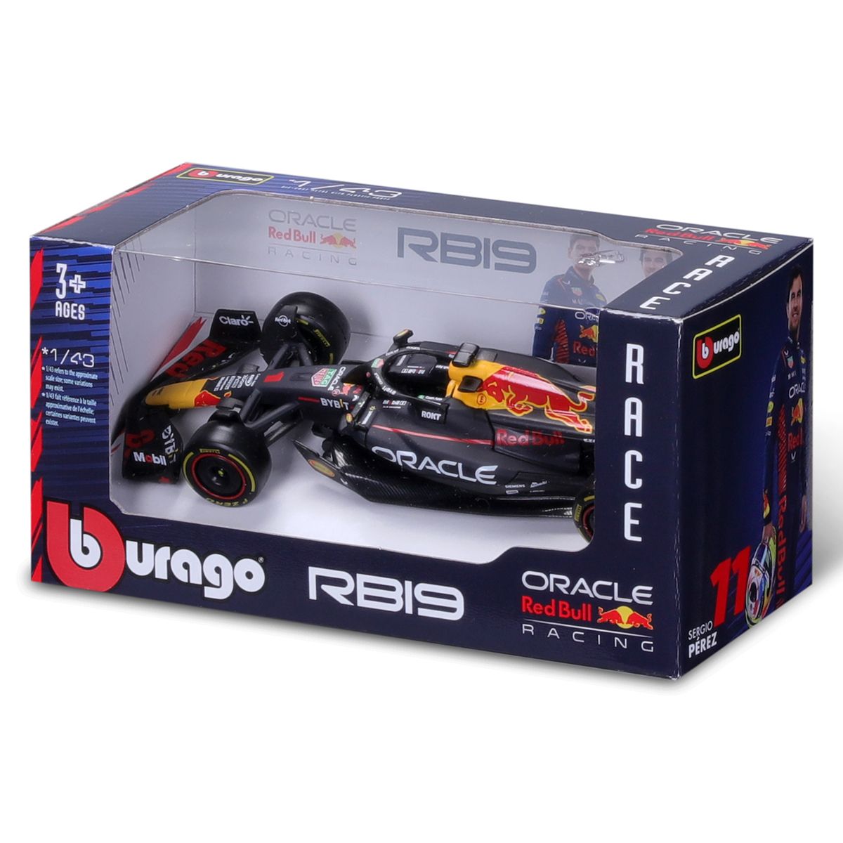 Автомодель - Red Bull Racing RB19 (2023) (1:43)  фото 8