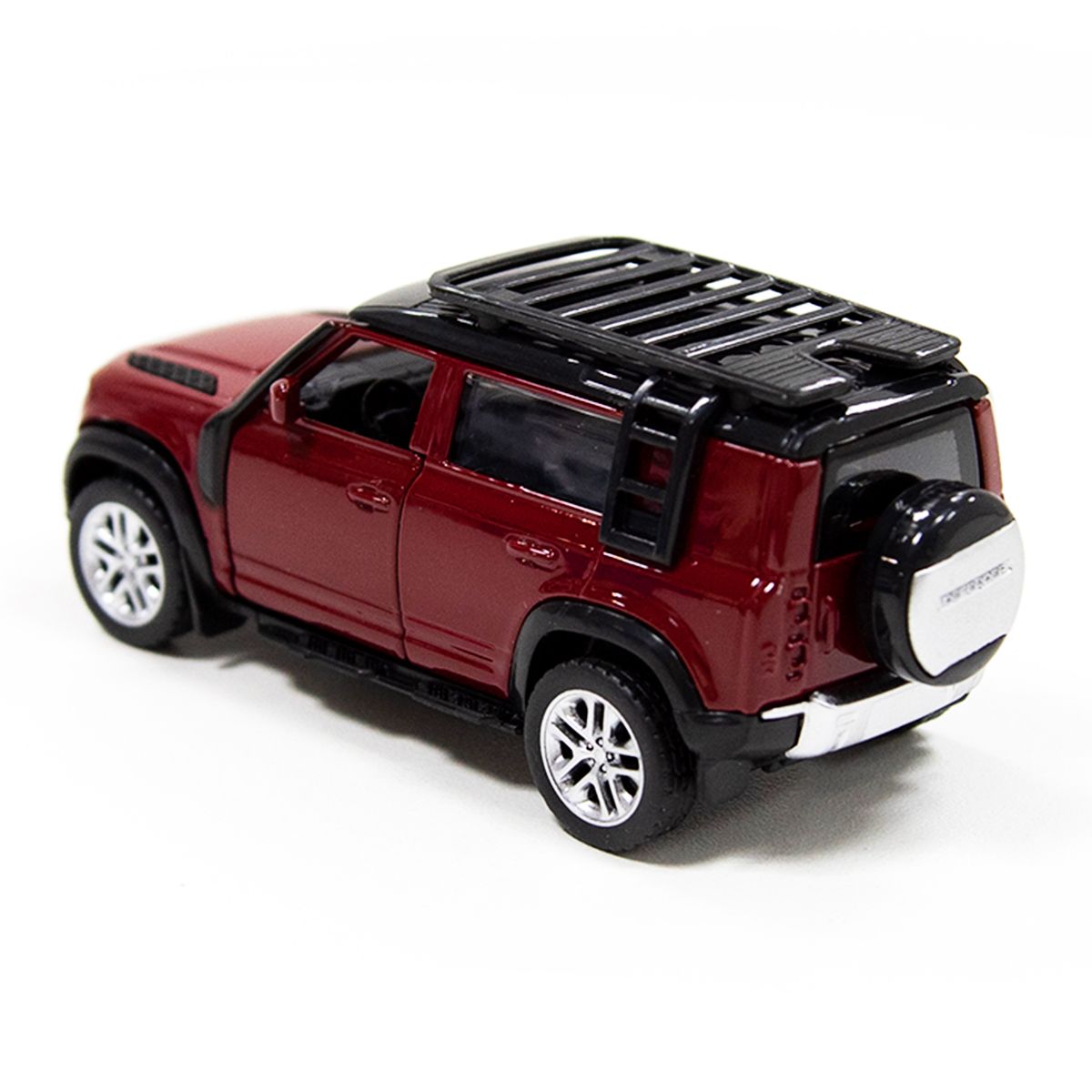 Автомодель - LAND ROVER DEFENDER 110 (червоний)  фото 8