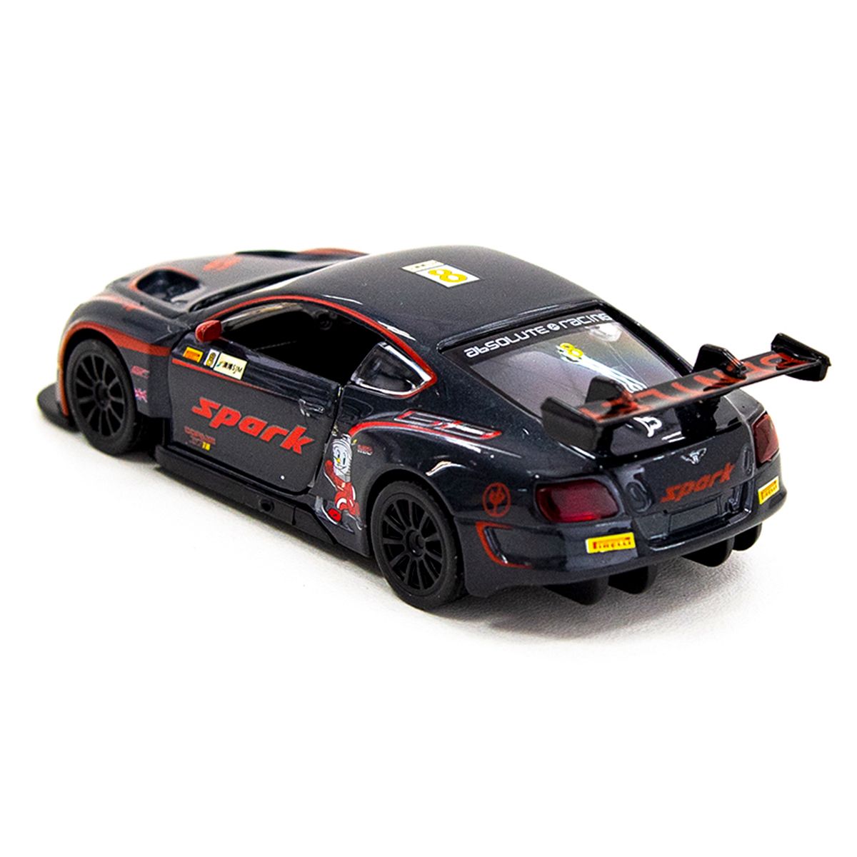 Автомодель - BENTLEY CONTINENTAL GT3 (чорний)  фото 8
