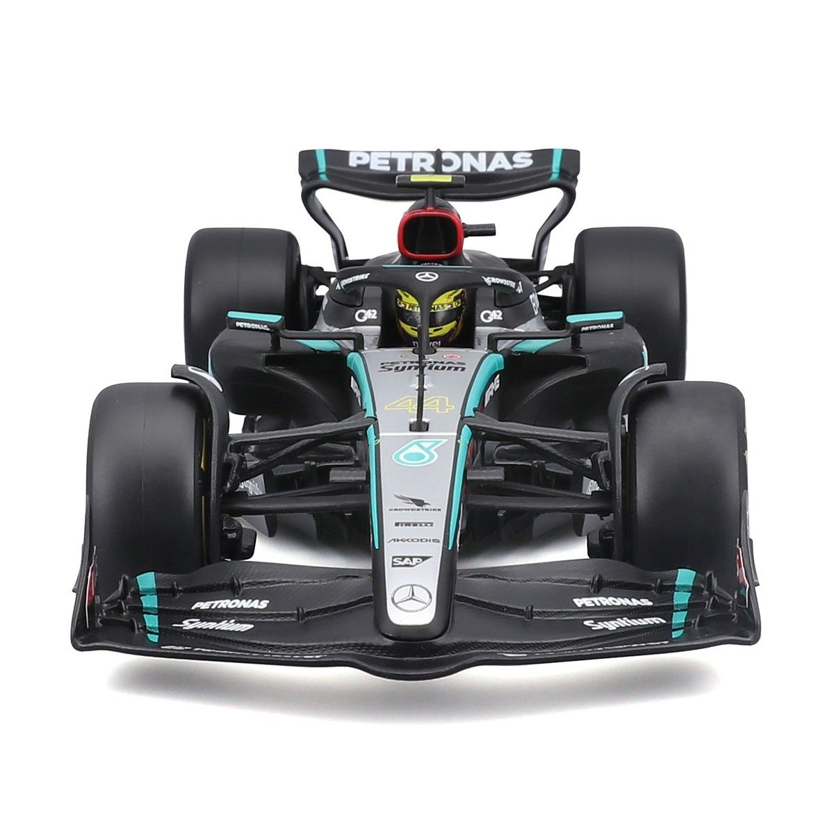 Авто-конструктор – Mercedes-AMG F1 W15 Petronas (2024) (1:24)  фото 8