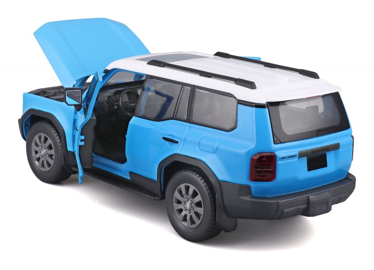 Машинка іграшкова 2024 Toyota Land Cruiser, масштаб 1:24 синій  фото 8