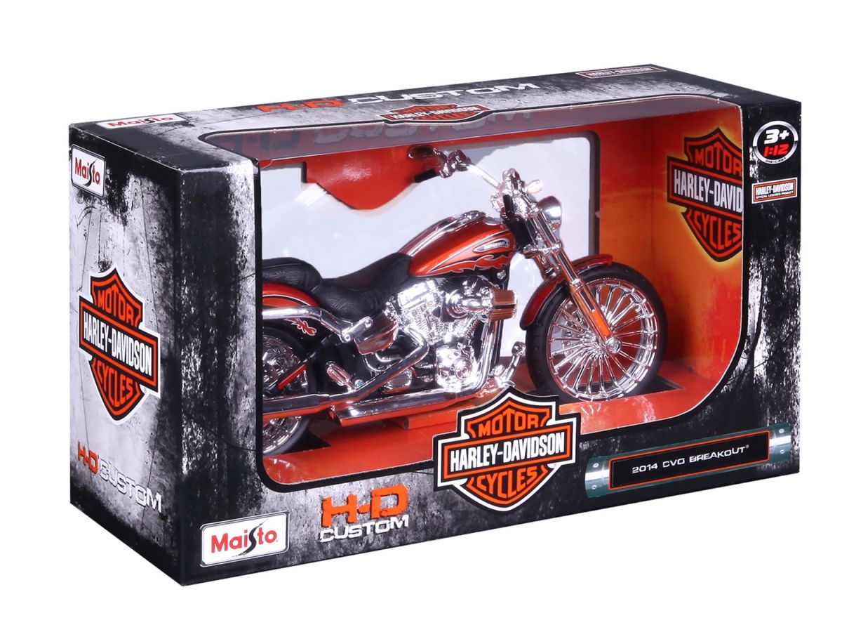 Мотоцикл іграшковий Harley-Davidson Motorcycles With Stand, масштаб 1:12, в асортименті  фото 8