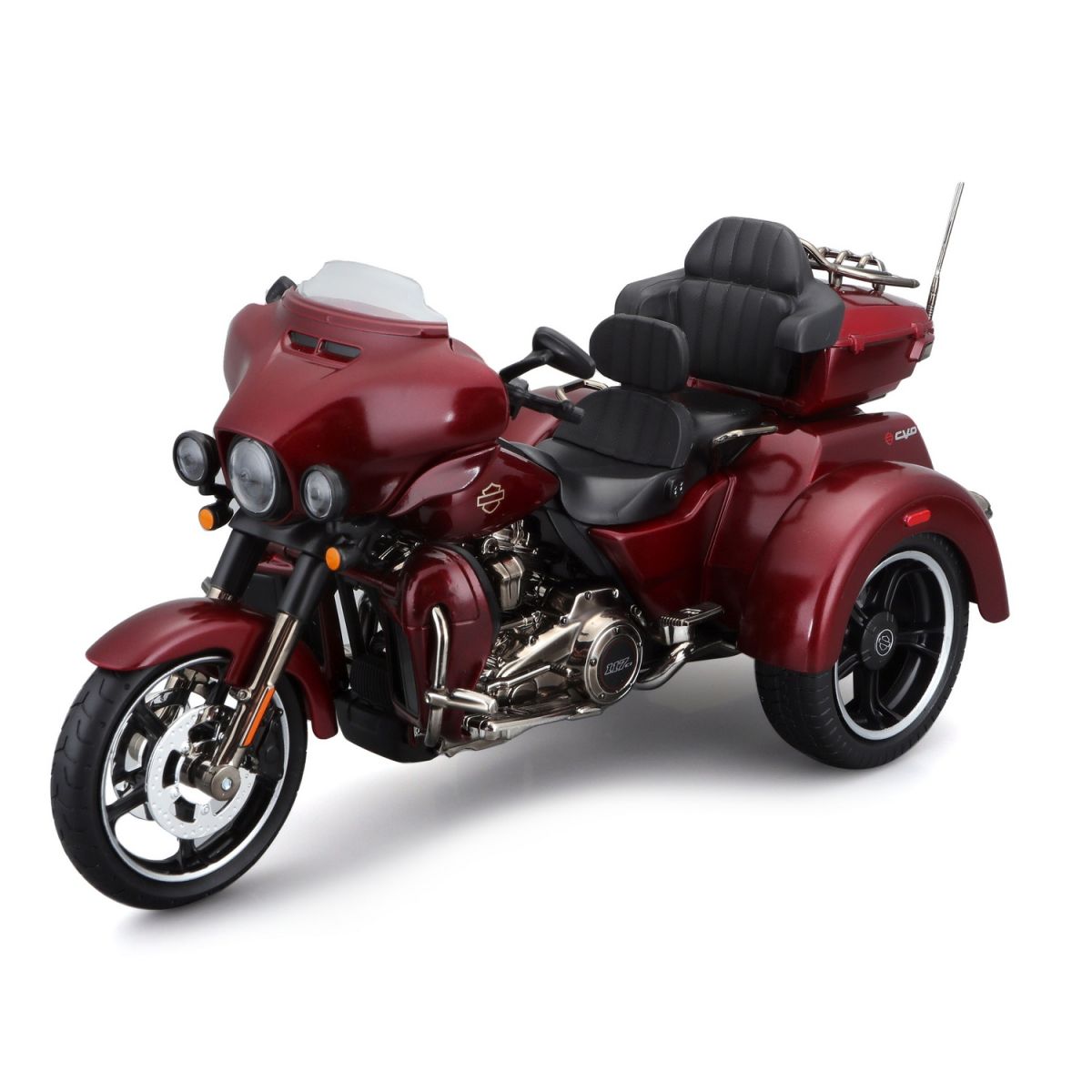 Мотоцикл іграшковий Harley-Davidson Motorcycles 2021 CVO Tri Glide, масштаб 1:12  фото 8