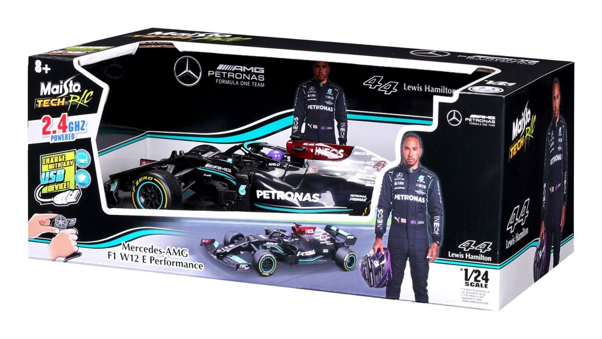 Машинка іграшкова на р/к F1 MERCEDES-AMG, масштаб 1:24, #44  Lewis Hamilton  фото 8