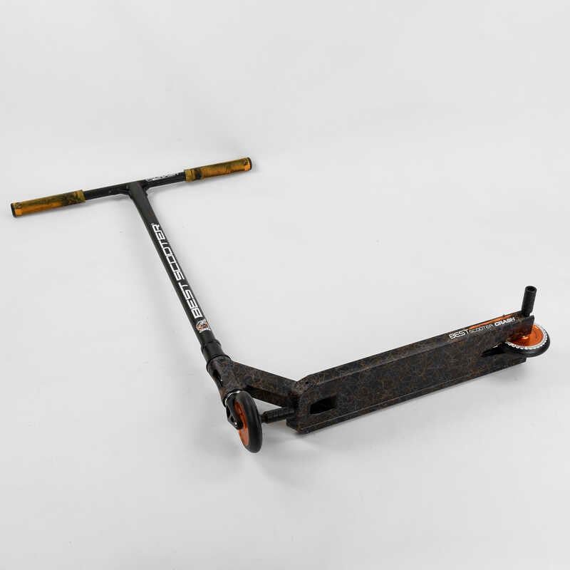 Самокат трюковий "Best Scooter. CRASH" (HIC-система, ПЕГИ, алюмінієвий диск і дека, колеса 110 мм PU, ширина керма - 57 см, в коробці) фото 9 Самокат трюковий "Best Scooter. CRASH" (HIC-система, ПЕГИ, алюмінієвий диск і дека, колеса 110 мм PU, ширина керма - 57 см, в коробці) фото 9