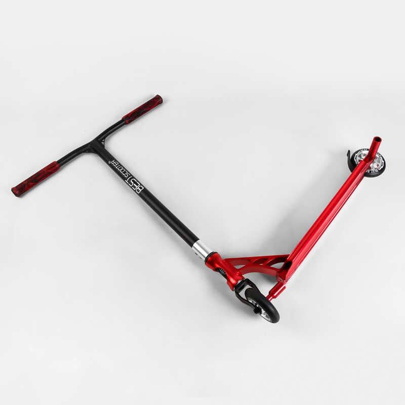 Самокат трюковий "Best Scooter" (HIC-система, ПЕГИ, алюмінієвий диск та дека, АНОДОВАНЕ ФАРБУВАННЯ, колеса PU, d = 110мм, ширина керма - 60 см) фото 9 Самокат трюковий "Best Scooter" (HIC-система, ПЕГИ, алюмінієвий диск та дека, АНОДОВАНЕ ФАРБУВАННЯ, колеса PU, d = 110мм, ширина керма - 60 см) фото 9
