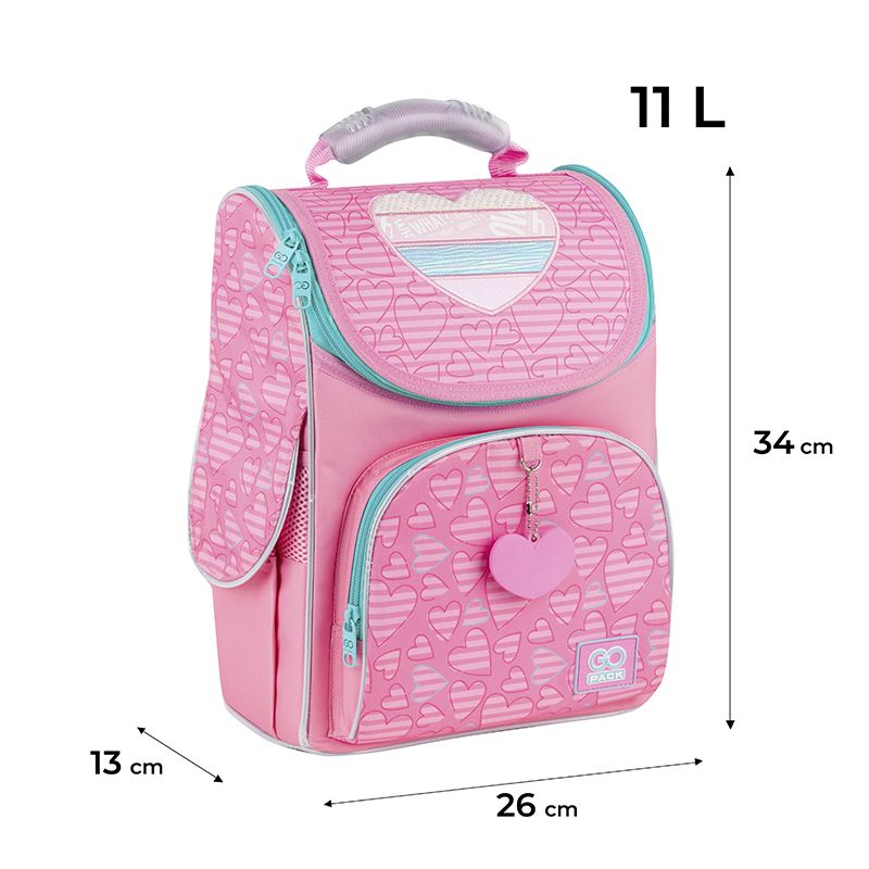 Рюкзак GoPack Education каркасний 5001S-1 Pink Dreams фото 9 Рюкзак GoPack Education каркасний 5001S-1 Pink Dreams фото 9