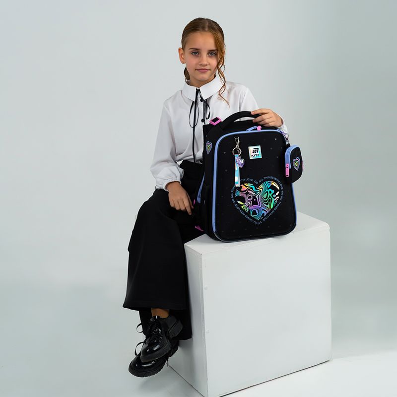 Рюкзак Kite Education каркасний 531 Love is фото 9 Рюкзак Kite Education каркасний 531 Love is фото 9