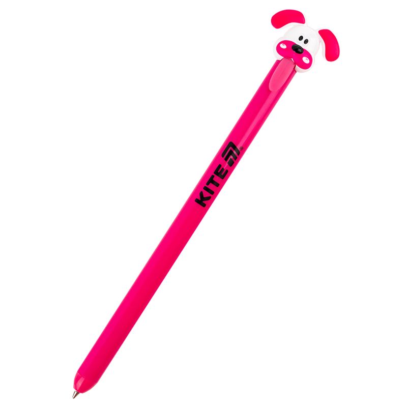 Ручка кулькова автоматична Little puppy, синя  фото 9