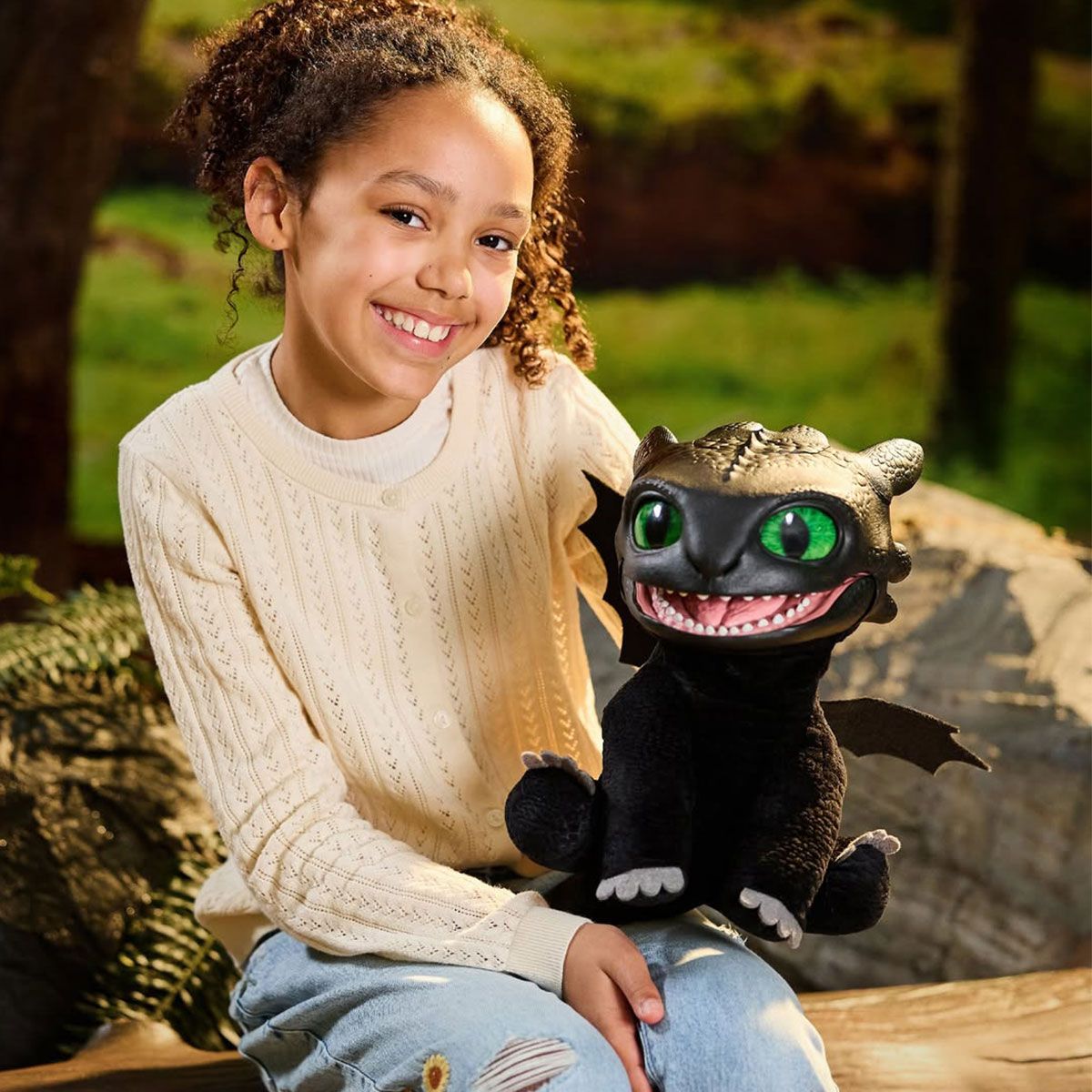 Інтерактивна м'яка іграшка Puppetronic by Real FX - Беззубик  фото 9