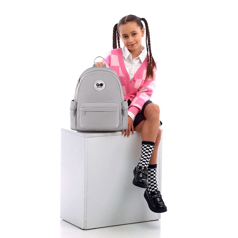 Рюкзак GoPack Education Teens 2510M сірий  фото 9