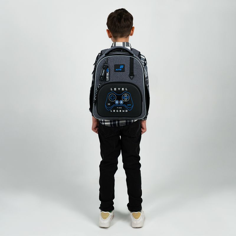 Рюкзак Kite Education каркасний 556 Level UP  фото 9