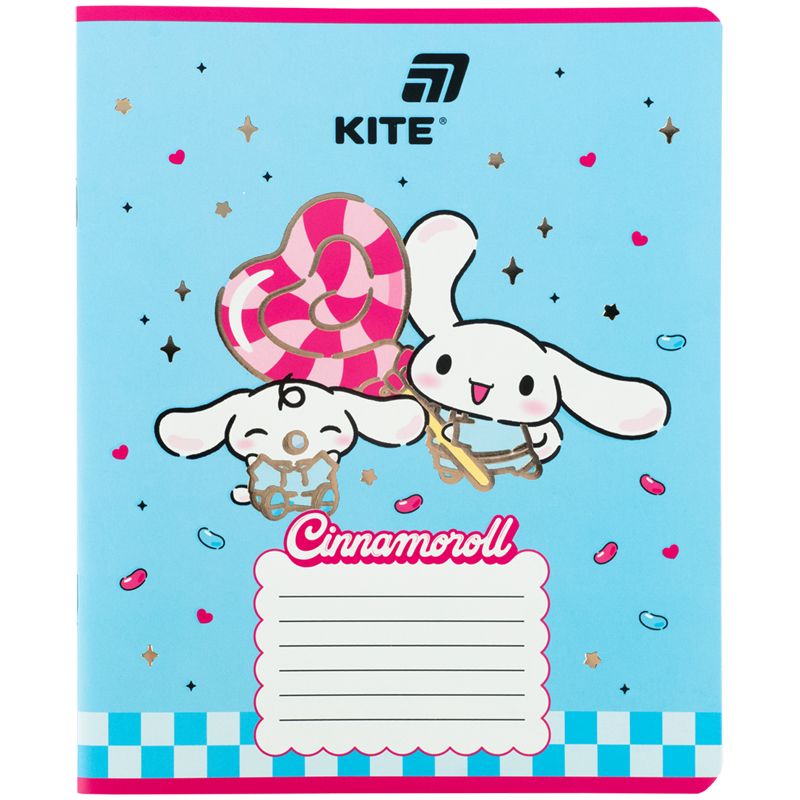 Зошит 18 арк. , лін. , фольга + УФ лак, HK  фото 9