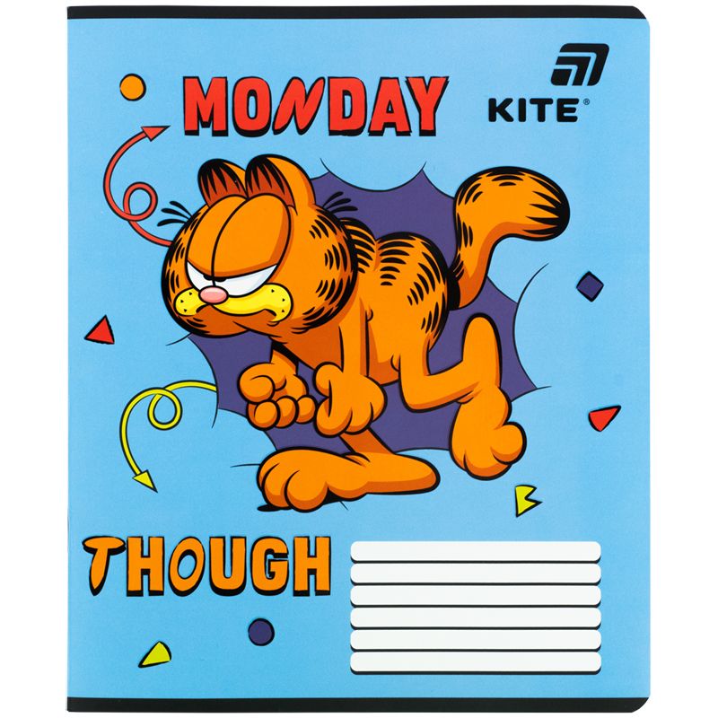 Тетрадь 12 л. , лин. , софт тач + УФ лак, GF  фото 9