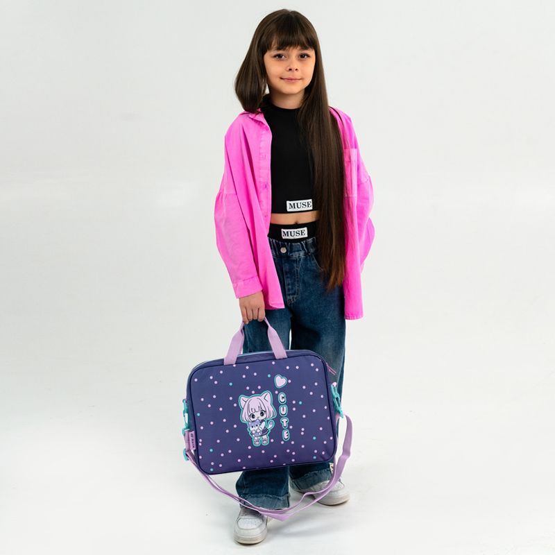 Шкільна текстильна сумка Kite A4, 1 від. , 589 Be Friends  фото 9