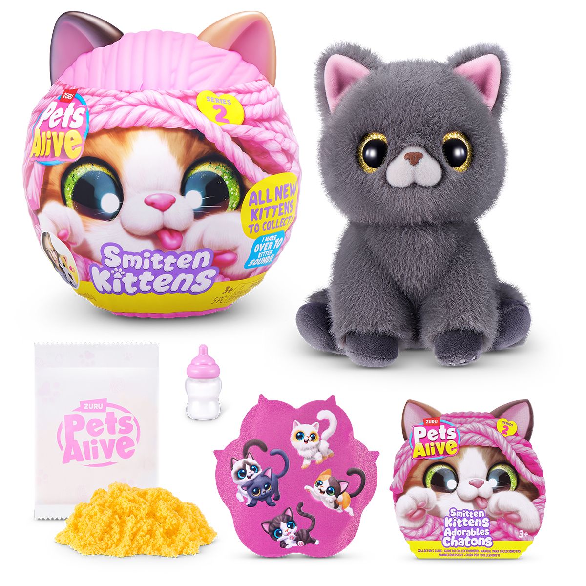 Интерактивный игровой набор Pets Alive S2 – Игривые котята  фото 9