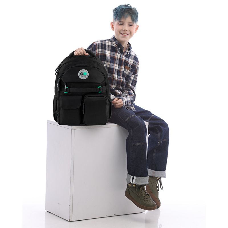 Рюкзак GoPack Education 183 чорний  фото 9