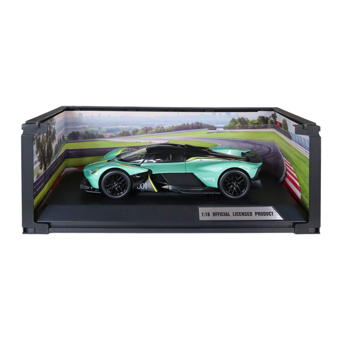 Автомодель - Aston Martin Valkyrie (зелений, 1:18)  фото 9