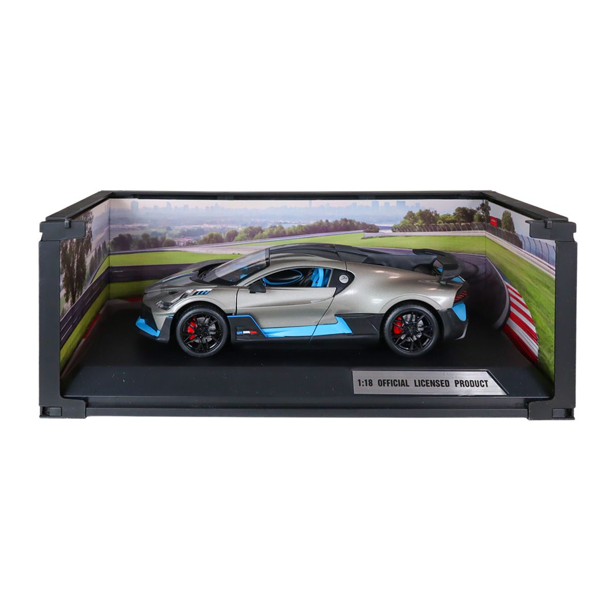 Автомодель - Bugatti Divo (сірий, 1:18)  фото 9