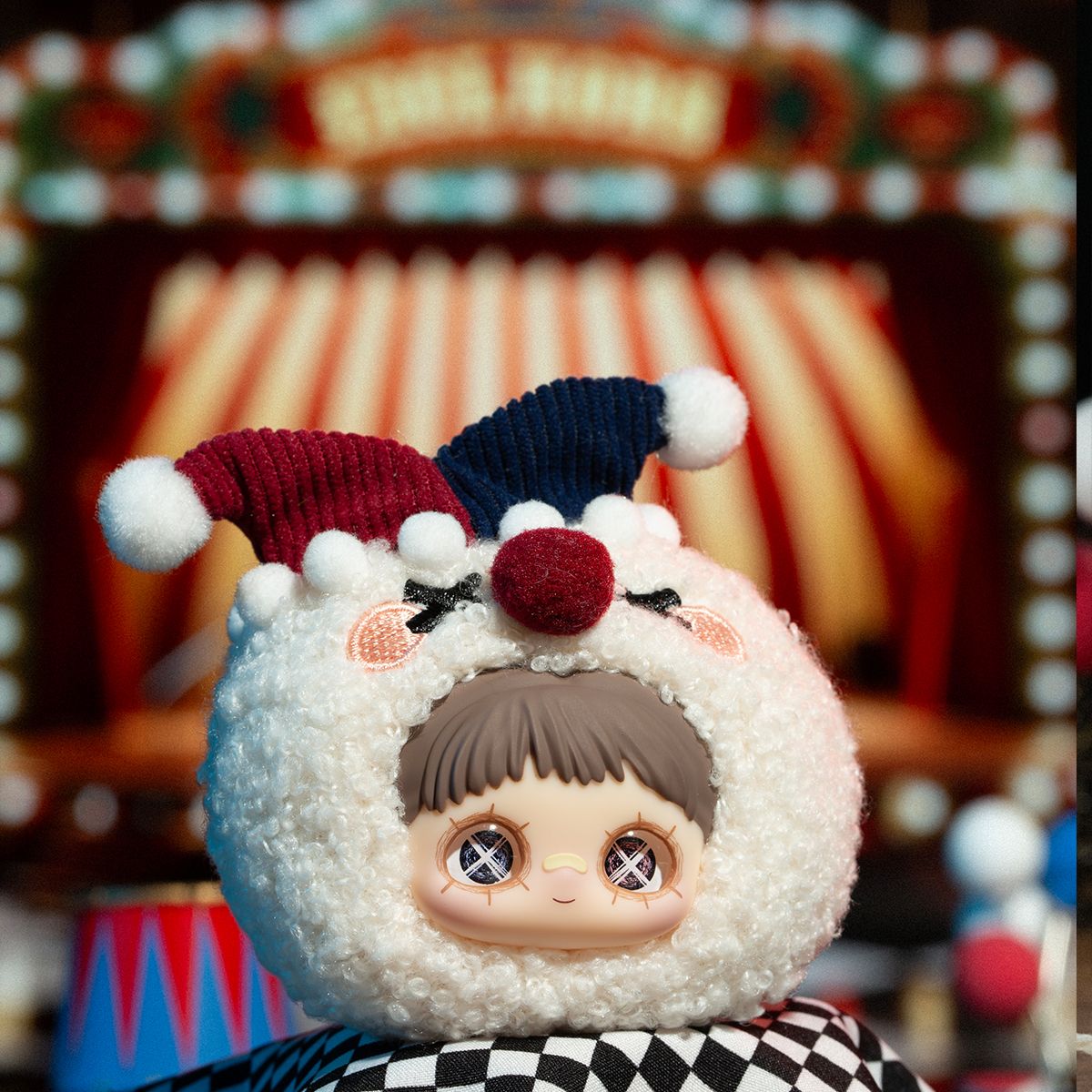 Коллекционная мягкая игрушка с кольцом POP TOP Hi TOY серии MayMei - Безумный цирк  фото 9