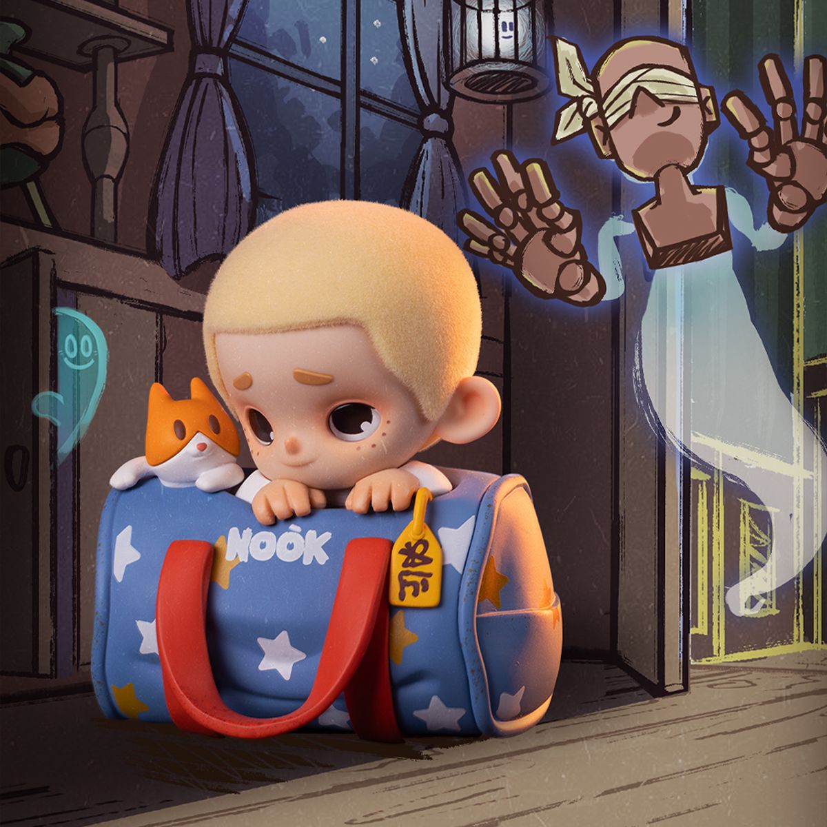 Коллекционная игрушка POP TOP 52Toys серии NOOK - Винтажный магазин  фото 9
