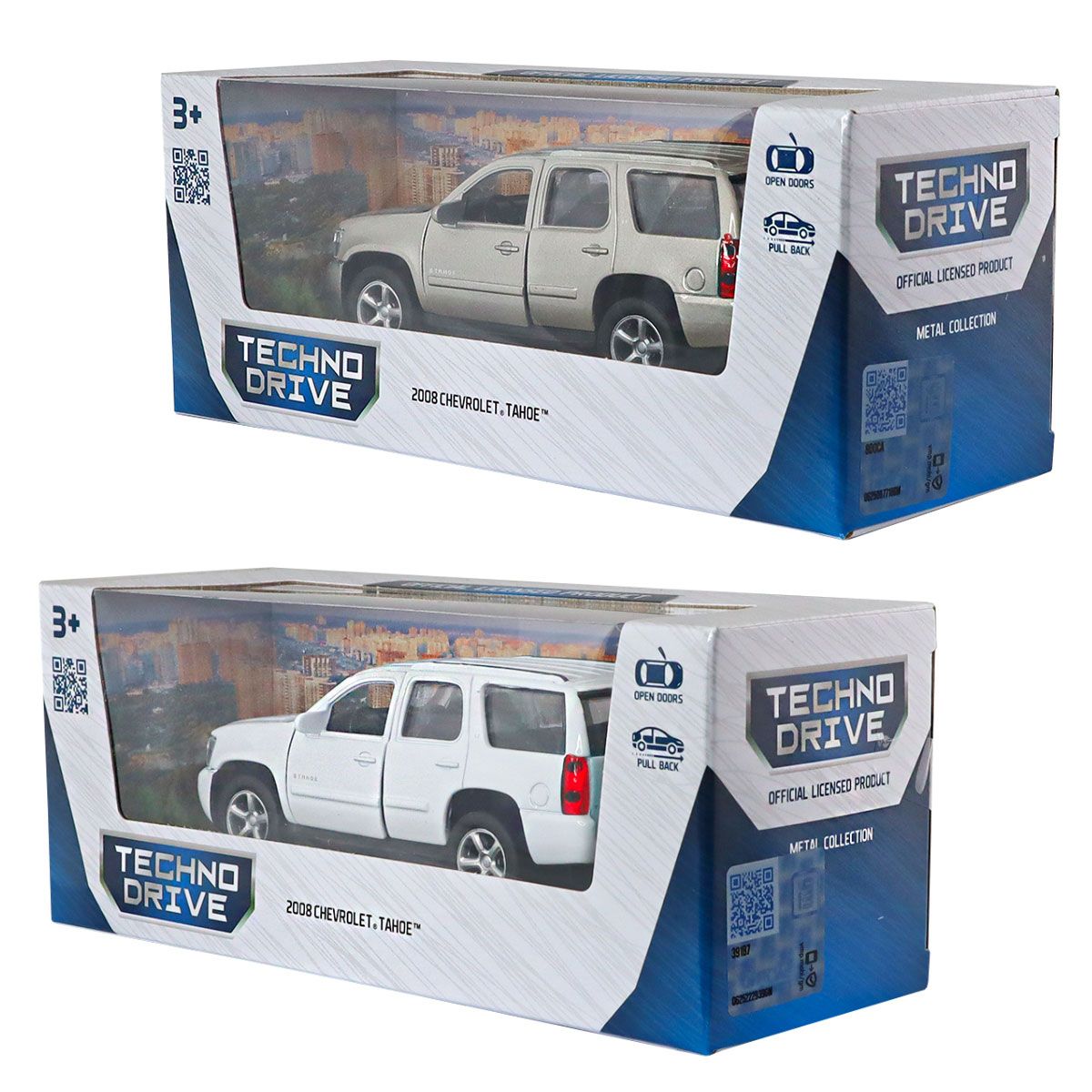Автомодель - Chevrolet Tahoe 2008 (білий, сірий)  фото 9