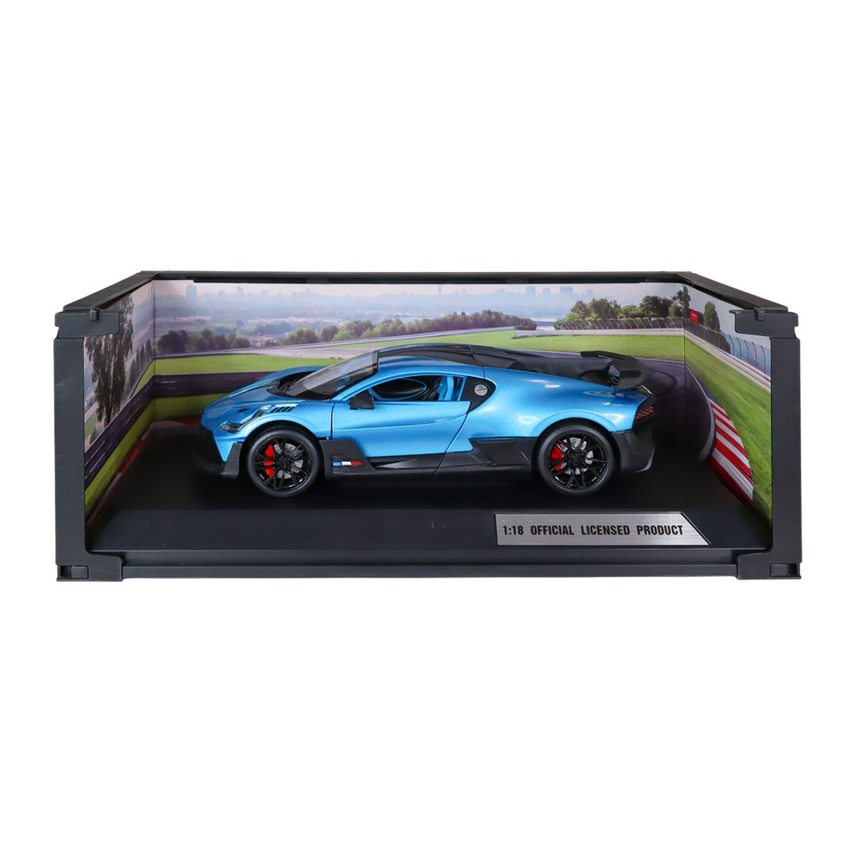 Автомодель - Bugatti Divo (синий, 1:18)  фото 9