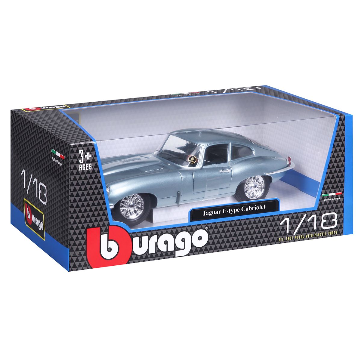 Автомодель - Jaguar E-Type Coupe (1961) (1:18)  фото 9