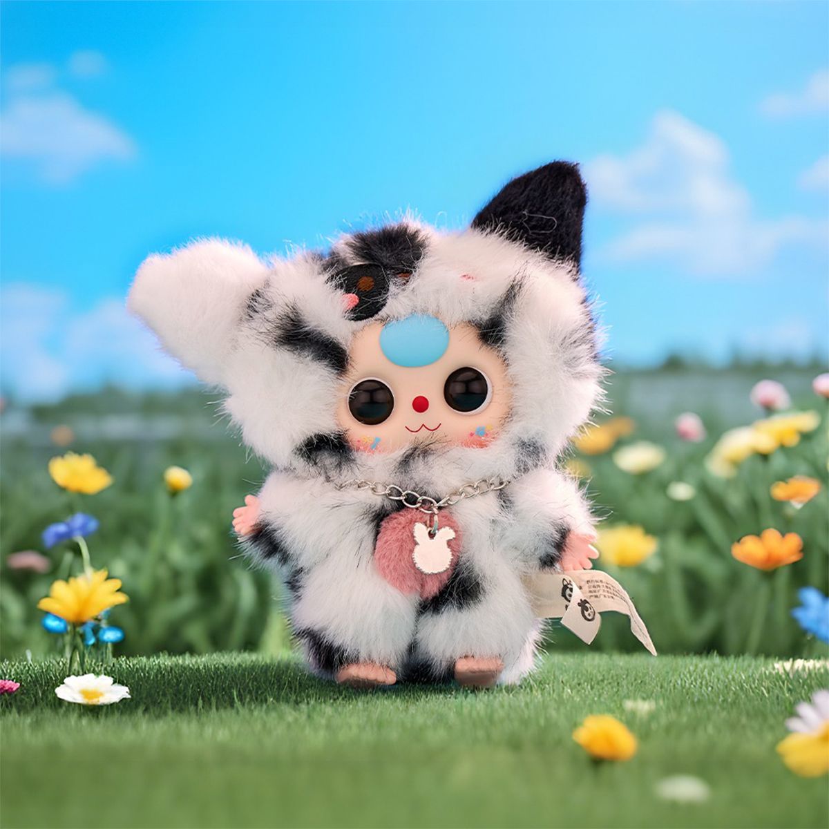 Коллекционная мягкая игрушка с кольцом POP TOP серии Baby Three - Котики и собачки  фото 9