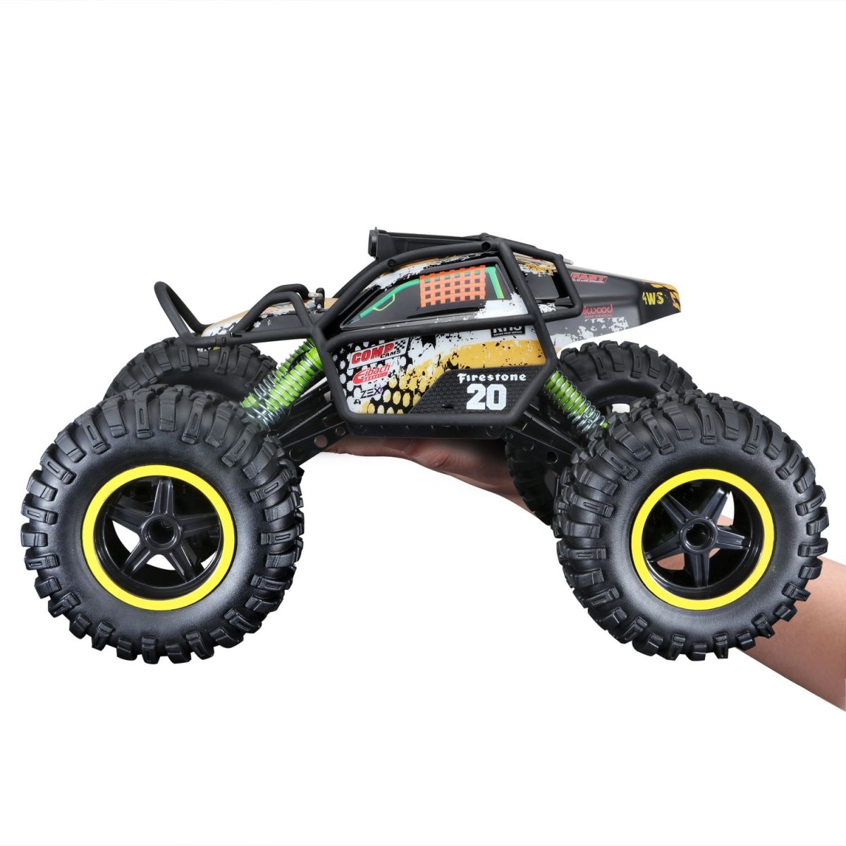 Машина на радіокеруванні Rock Crawler Pro чорний  фото 9
