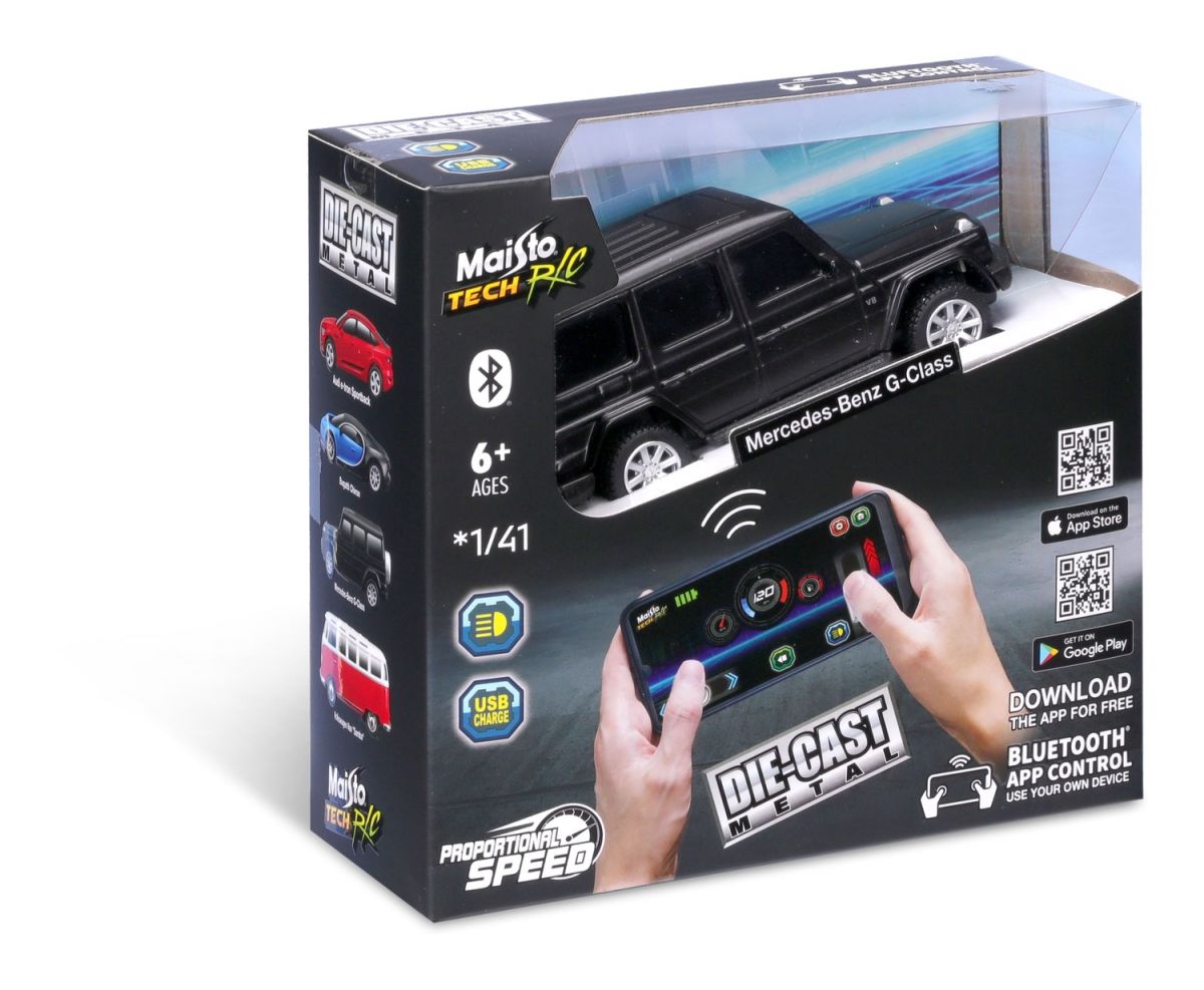 Машинка іграшкова на дистанційному керуванні Mercedes-Benz G-Class, масштаб 1:41  фото 9