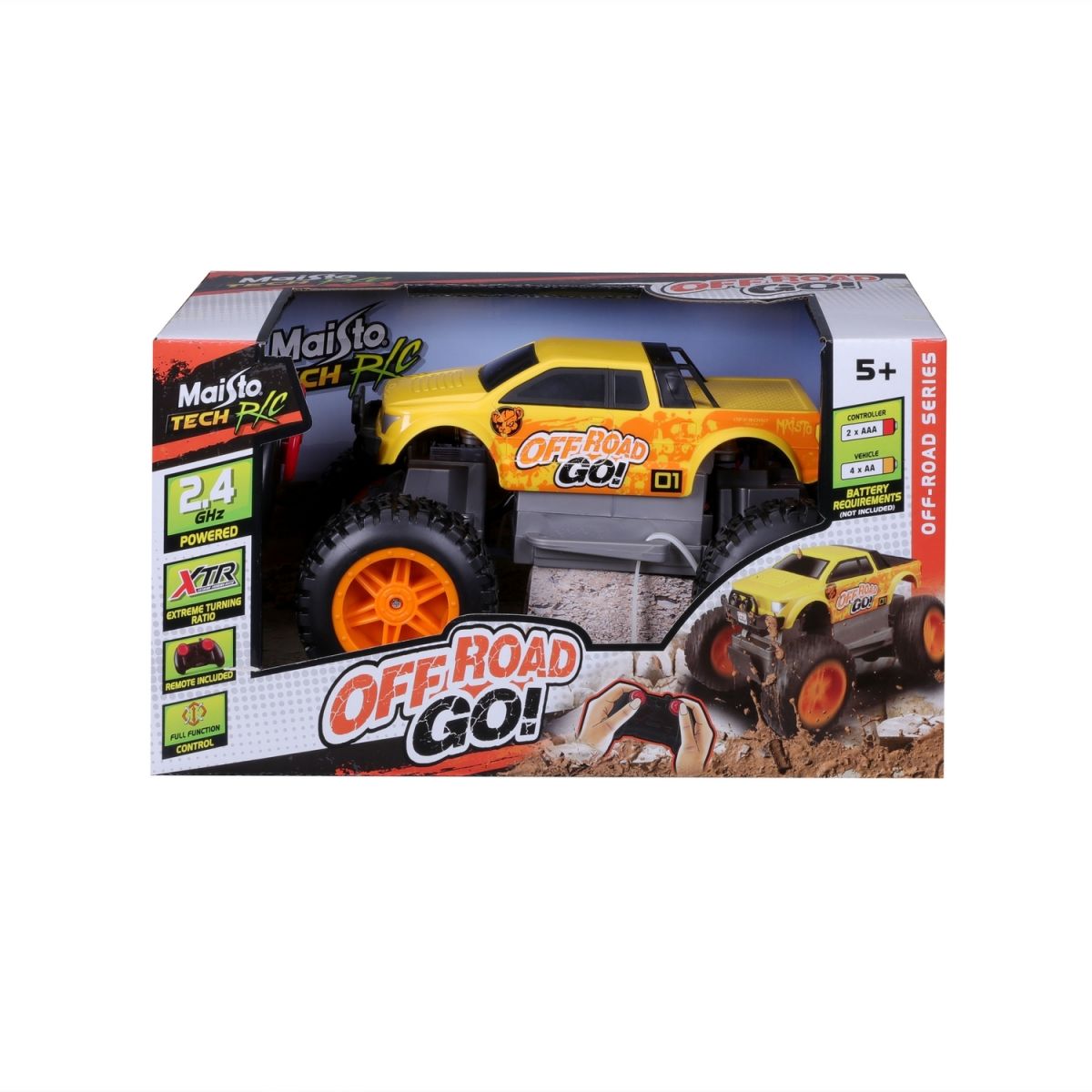 Автомодель на р/к Off Road Go, жовтий  фото 9