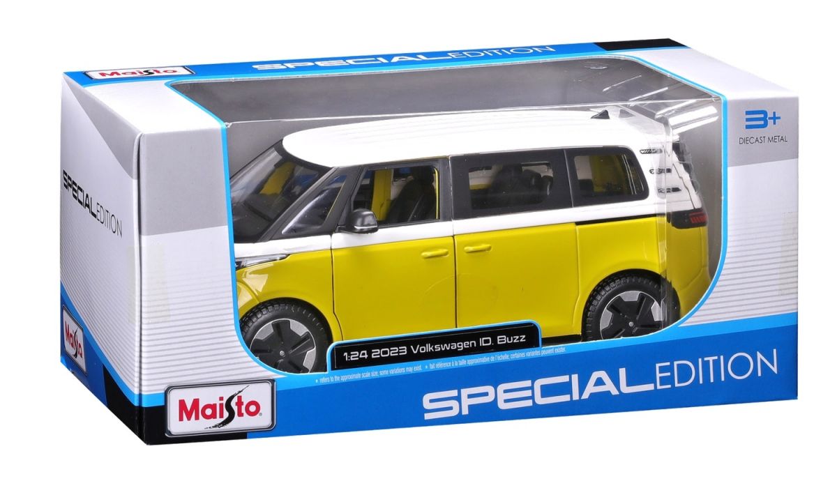 Автомодель в масштабі 1:24 - 2023 Volkswagen ID.  Buzz  фото 9