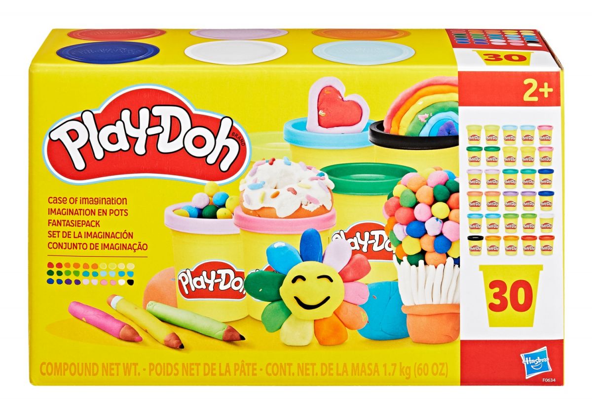 Play-Doh Набор массы для лепки, 30 баночок  фото 9