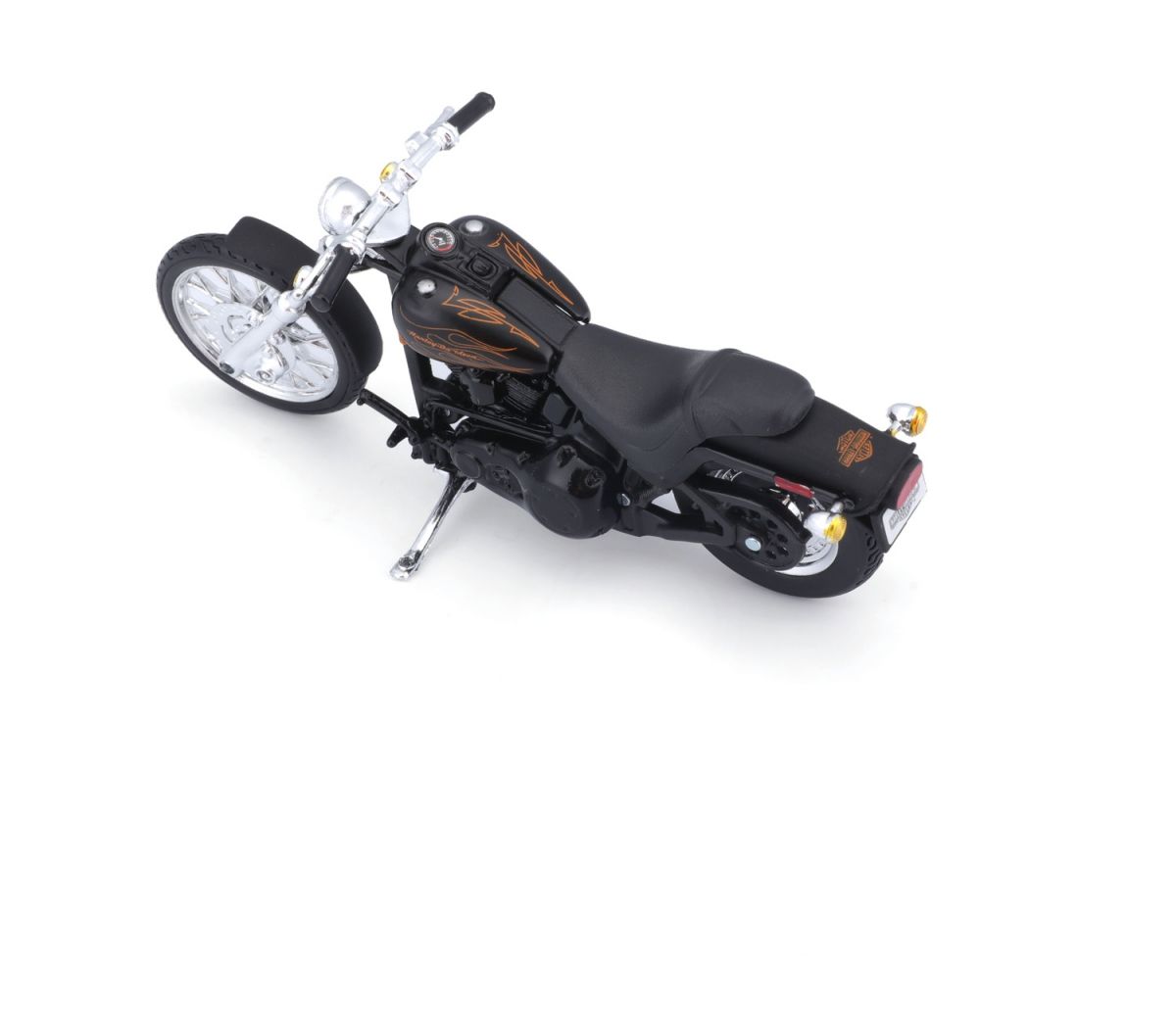 Набір іграшковий Harley-Davidson: машинка 1:27 1999 Ford F-350 Super Duty Pickup, мотоцикл 1:24  фото 9